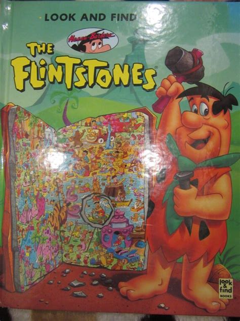 Vintage Look And Find The Flintstones Book The Flintstones