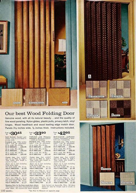 See How Vintage Accordion Folding Doors Divided Rooms And Filled Doorways