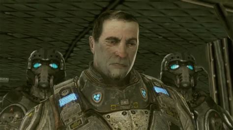 Gears Of War 3 Chairman Prescott Arrival Scene Youtube