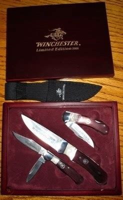 2007 winchester knife set in a box limited edition 2007. Winchester 2008 Limited Edition Knife Set Stainless Steel ...