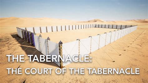 Tabernacle In 3d Outer Court Exodus 279 19 Youtube