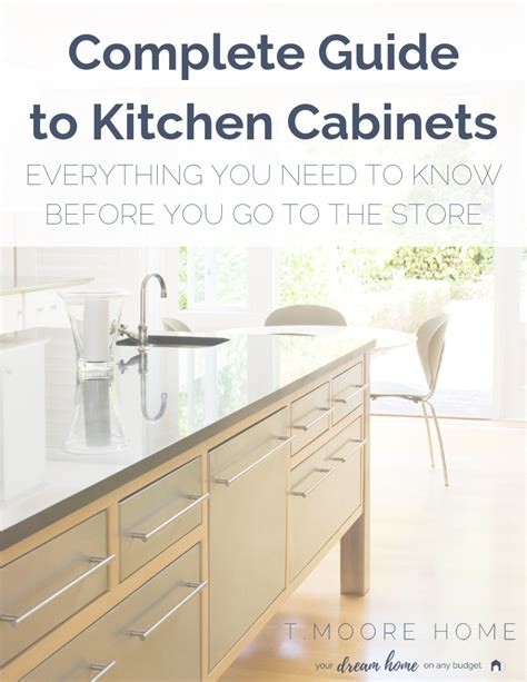 Kitchen Renovation Checklist Complete Guide To Buying Kitchen Cabinets