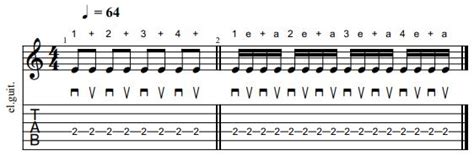 How To Play 16 Th Notes On Guitar And Build A Rhythmic Vocabulary