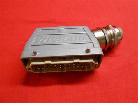 Wieland Connection Set Plug And Receptacle 24 Pin Ebay