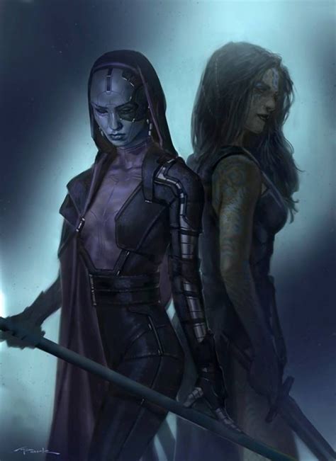 The Girls Of Guardians Of The Galaxy