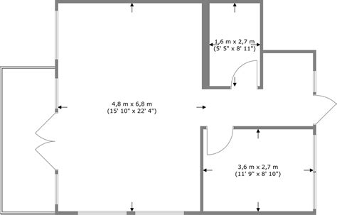 Floor Plan Example With Measurements