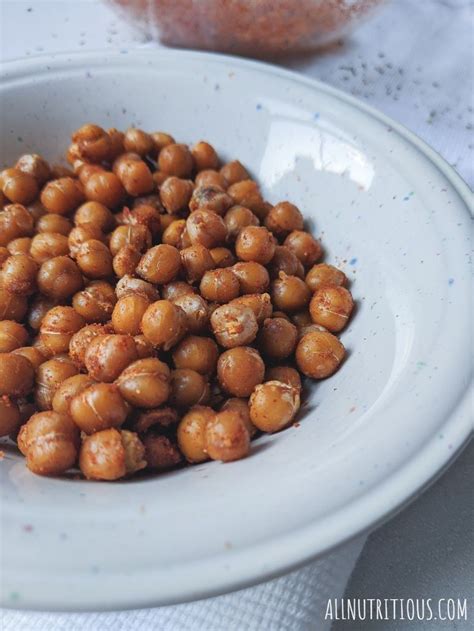 Spicy Roasted Chickpeas All Nutritious