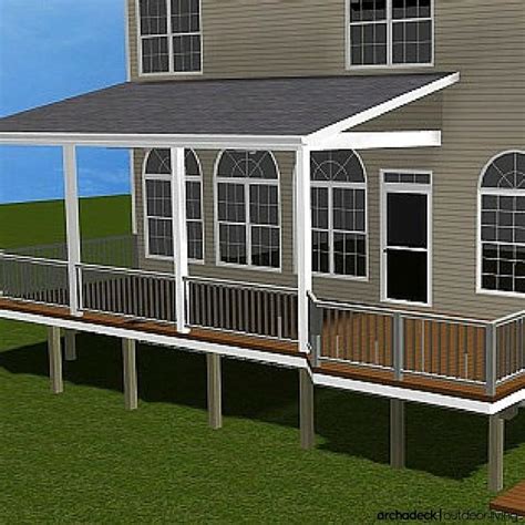 1000 Ideas About Covered Deck Designs On Pinterest Deck Covered