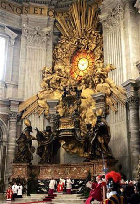 The chair of saint peter (latin: The Feast of the Chair of St. Peter - It's not about ...