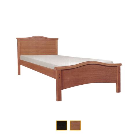 Rene Hardwood Super Single Bed Frame Furnituremartsg