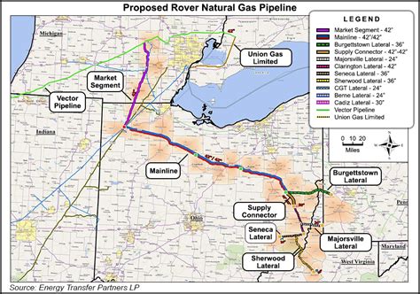 Major Pipelines In Wv Wv Rivers
