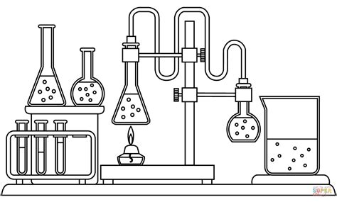 Laboratory Coloring Page Free Printable Coloring Pages Sexiz Pix