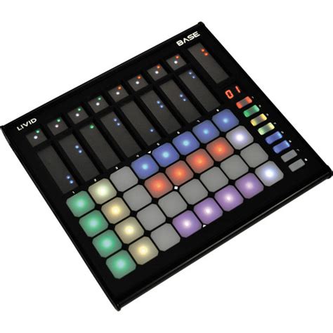 Livid Instruments Base 32 Drum Pad Midi Controller Lvbase01 Bandh