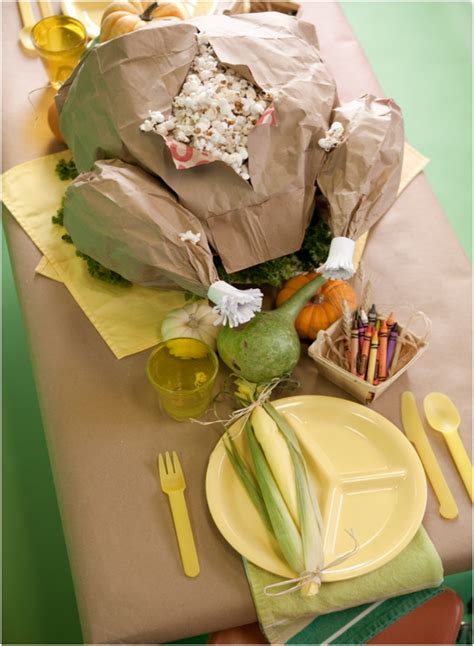 Find a variety of decorating themes, including fall, pumpkin and turkey. Top 10 DIY Thanksgiving Decorations For The Kids' Table ...