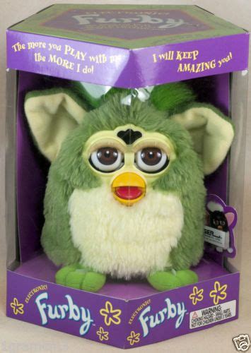 Original Green Furby 1998 Furby 90s Childhood Childhood