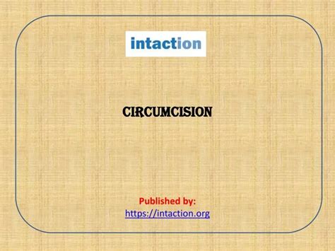 Ppt Circumcision Powerpoint Presentation Free Download Id10042370