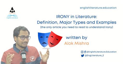 What Is Irony In English Literature Types Of Irony And Examples