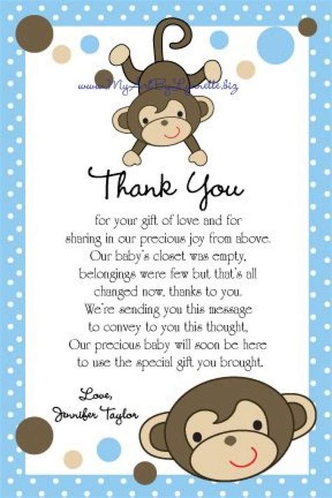Baby thank you cards are the perfect way to thank your friends and family for their kind gestures and gifts following the birth or christening of your child. baby shower thank you cards from baby shower thank you cards Made Easy Check more at http ...