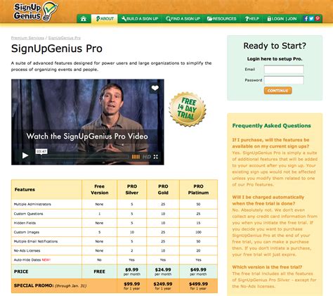 Signupgenius Pro Allows You To Add Multiple Admins To Your Account And