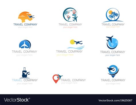 Travel And Tourism Logos