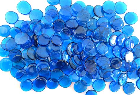 Extra Large Azure Caribbean Blue Glass Gems 475 Lbs Over Etsy