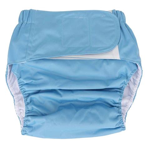 buy adult cloth diaper waterproof and reusable elderly incontinence protection nappies underwear