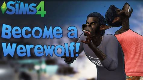 The Sims 4 Become A Ferocious Werewolf Mod Showcase Youtube