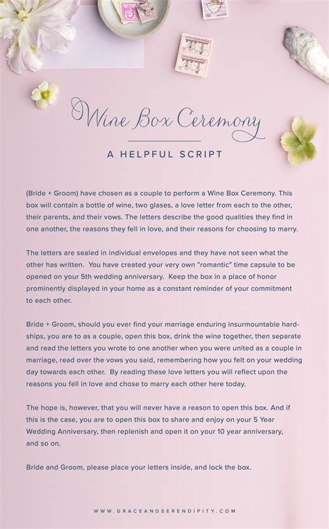Wedding Ceremony Script