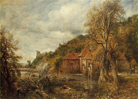 Arundel Mill And Castle 1837 John Constable