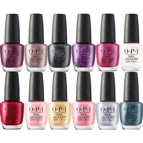 Opi Shine Bright Collection Holiday 2020 Nail Polish Set Of 12 Beauty