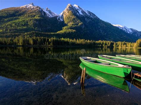 Hintersee Ramsau Germany Stock Image Image Of Tourism 127107929