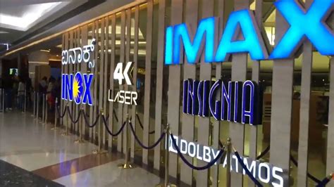 Inside Inox Insignia And Imax At Mantri Square Mall Bangalore L 4k Laser
