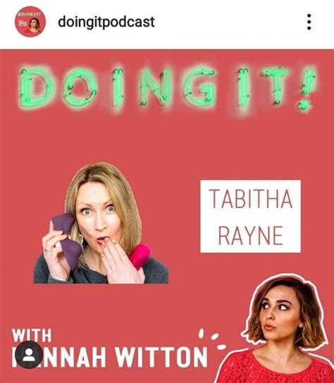 doing it with hannah witton a sex talk podcast tabitha rayne