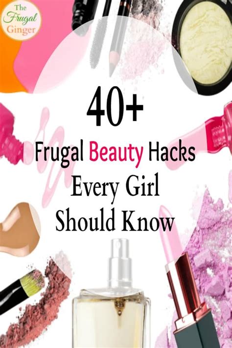 Frugal Beauty Hacks Every Girl Should Know