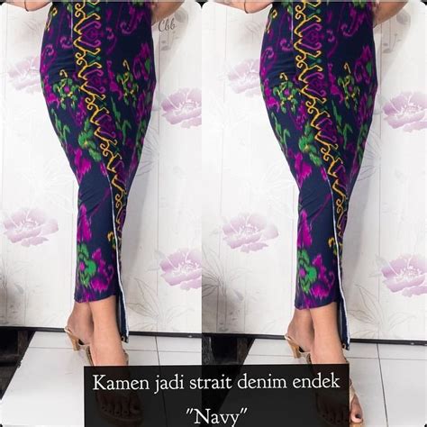 Boleh banget nih coba model kebaya modern dengan rok duyung. 27 Model Rok Span Batik Panjang Terbaru Dengan Harga Murah ...