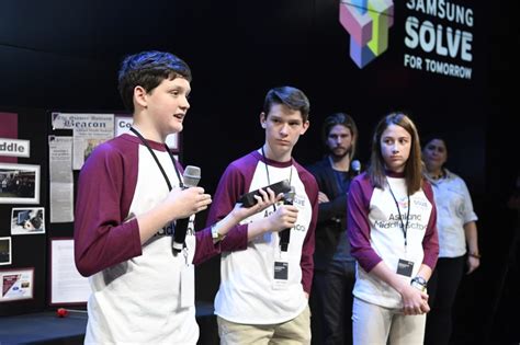 Three Schools Named National Winners In The Samsung Solve For Tomorrow