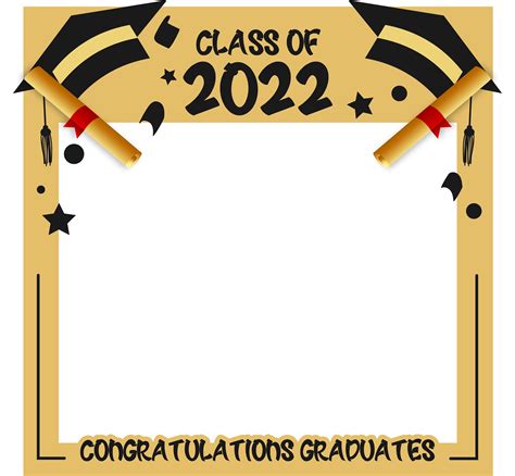 Graduation Frames Clipart Class Of 2022 7 Clipart Files Etsy Ireland