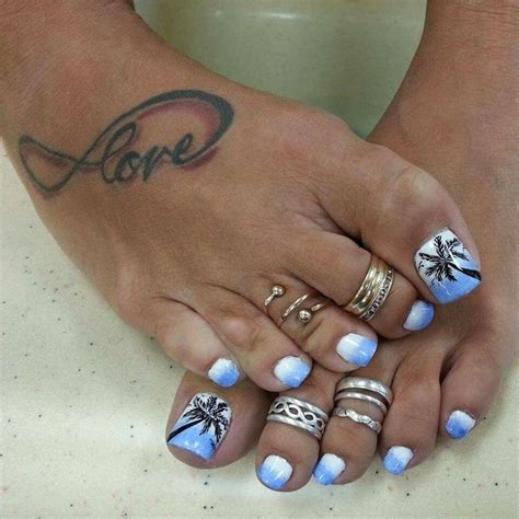 Cute Toes And Rings Nail Ideas Pinterest Toe Ring And Pedicures