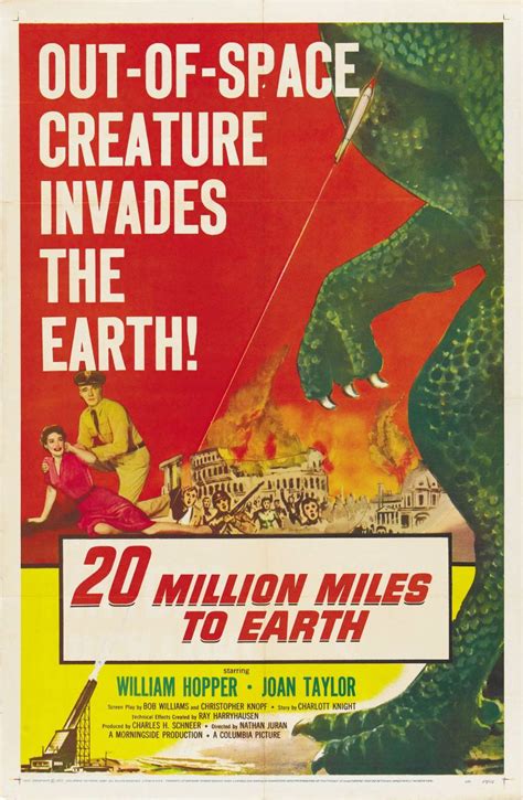 20 Million Miles To Earth Film 1957 Moviemeternl