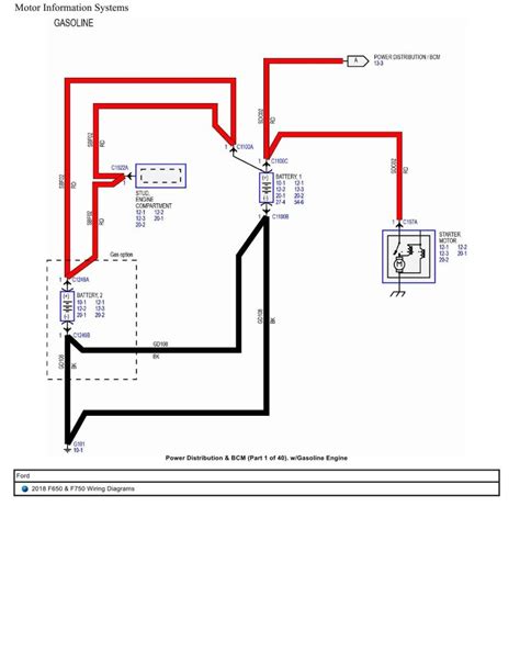 Ford Truck F650 F750 Wiring Diagrams 2018