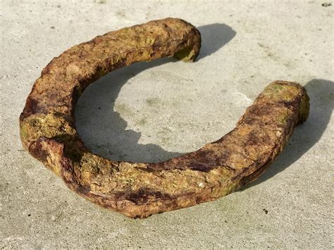 Ancient Clydesdale Horseshoe Found In Scottish Farm Field Flickr