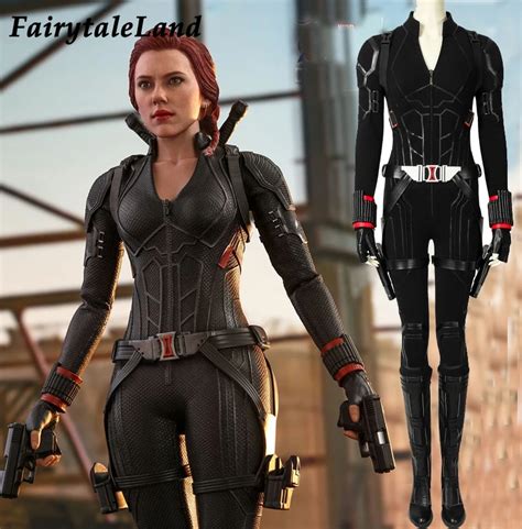 Avengers 4 Black Widow Cosplay Costume Endgame Natasha Romanoff Costume