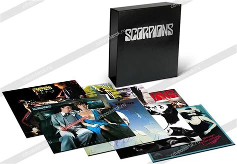 Scorpions Vinyl Box 50th Anniversary Deluxe Editions Remastered