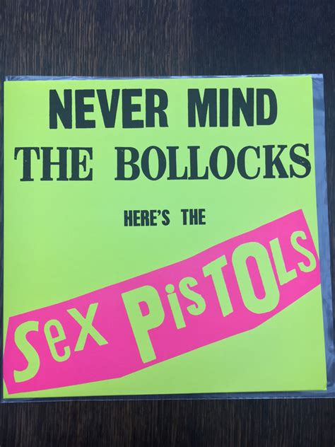 Sex Pistols Never Mind The Bollocks Heres The Sex Pistols Gold Translucent Vinyl Vinyl