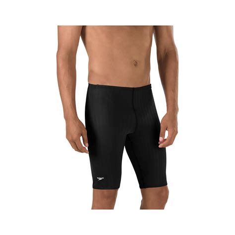 Speedo Mens Black Aquablade Jammer Tech Suit Size 32 Cys Swim And