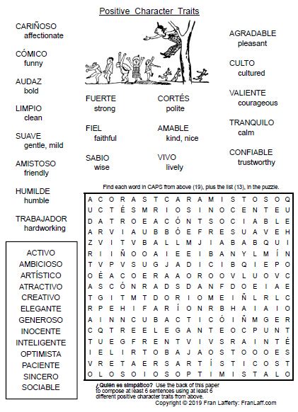 Spanish Adjectives