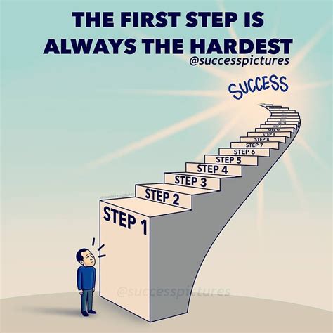 Success Motivation On Instagram “have You Taken Your First Step Do