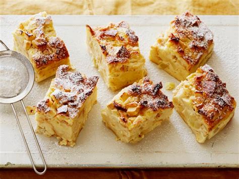 It is made with stale or leftover bread and milk or cream, generally containing eggs, a form of fat such as oil, butter, or suet. Apple Bread Pudding : Recipes : Cooking Channel Recipe ...
