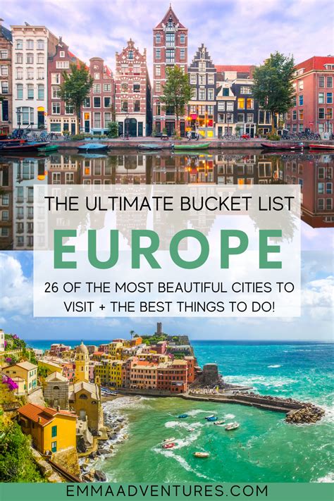 The Ultimate Europe Bucketlist You Cant Miss These Amazing Places In
