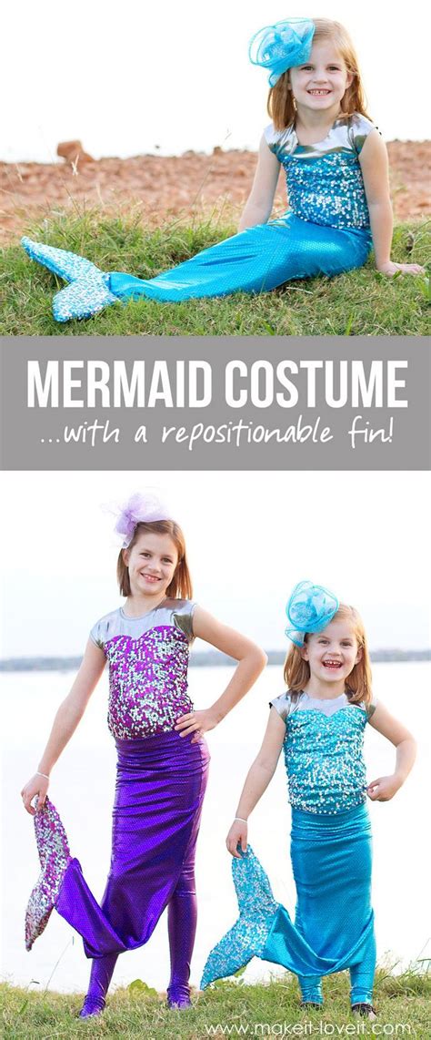 Diy Mermaid Costumewith A Repositionable Fin Make It And Love It Bloglovin’